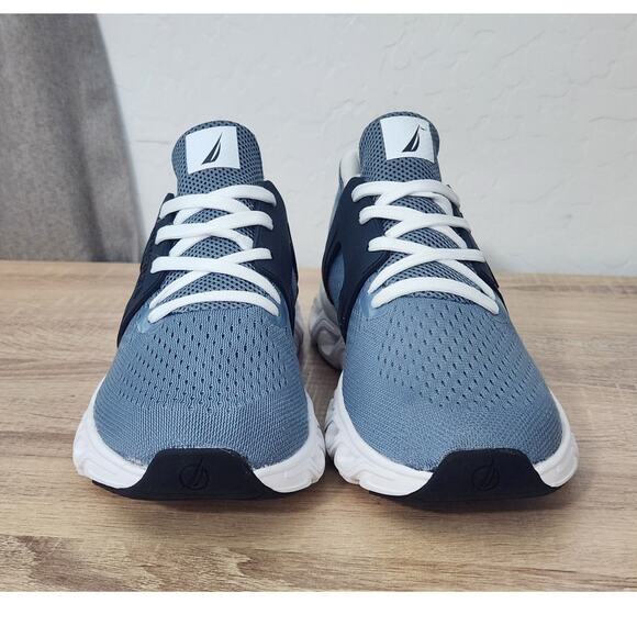Nautica Women's Sz 9 Blue Navy Tennis Running Shoes Sneakers Joggers Athleisure - Picture 6 of 10